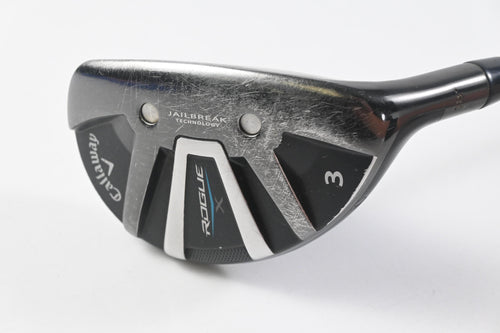 Callaway Rogue #3 Hybrid / 18 Degree / Regular Flex Aldila Synergy 50 Shaft