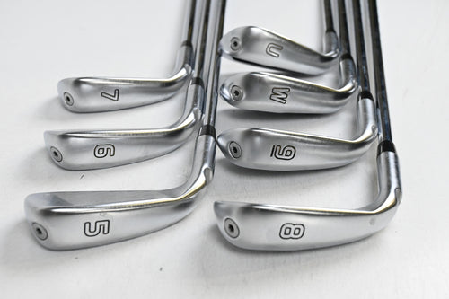 Ping G410 Irons / 5-PW+GW / Blue Dot / Regular Flex Ping AWT 2.0 Shafts