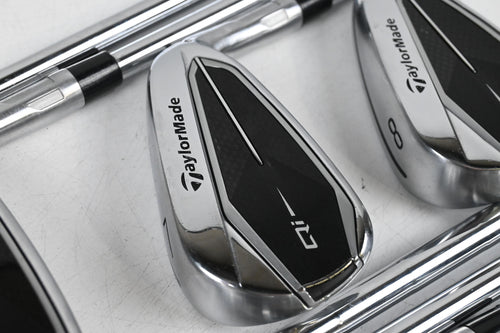 Taylormade Qi Irons / 5-PW+GW+SW / Stiff Flex KBS MAX MT 85 Shafts