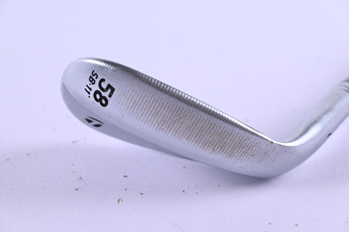 Taylormade Milled Grind 3 Chrome Lob Wedge / 58 Degree / Stiff Flex DG 105 S300