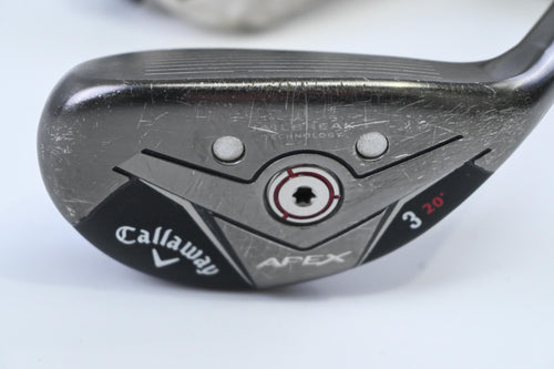 Callaway Apex 2019 #3 Hybrid / 20 Degree / Stiff Flex Tour AD DI-85 Shaft