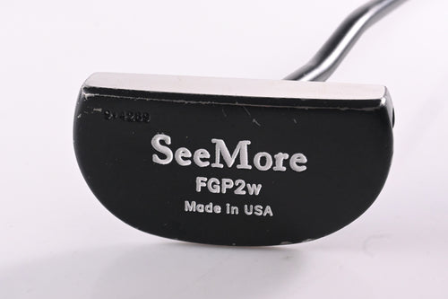 Seemore FGP2W Mallet Black Putter / 34 Inch