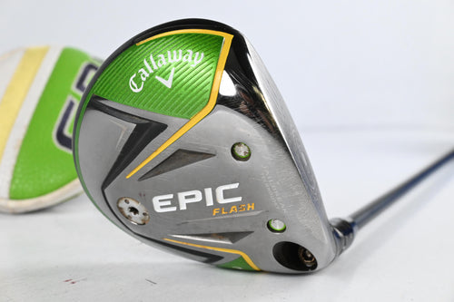 Callaway Epic Flash #3 Wood / 15 Degree / Stiff Flex HZRDUS Smoke Black 70 Shaft