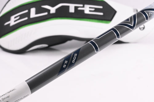 Callaway Elyte Driver / 9 Degree / Regular Flex Denali Charcoal 50 Shaft