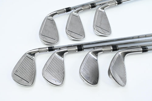 Left Hand Taylormade M4 Irons / 5-PW+SW / Regular Flex KBS MAX 85 Shafts