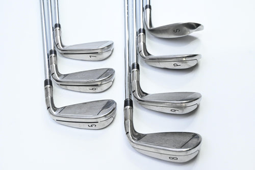 Left Hand Taylormade M4 Irons / 5-PW+SW / Regular Flex KBS MAX 85 Shafts