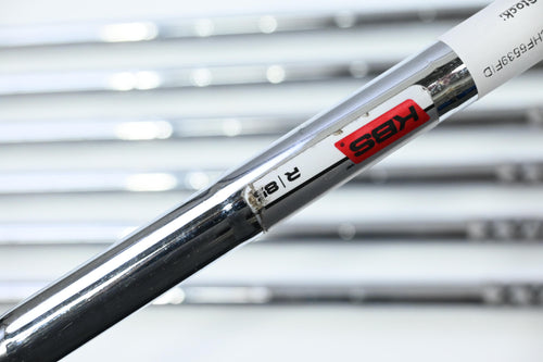 Left Hand Taylormade M4 Irons / 5-PW+SW / Regular Flex KBS MAX 85 Shafts