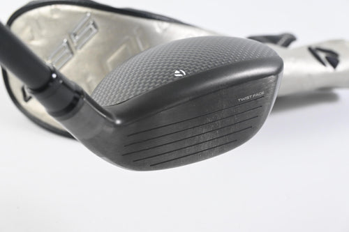 Left Hand Taylormade Qi35 #4 Hybrid / 22 Degree / Regular Flex Ventus Blue 6