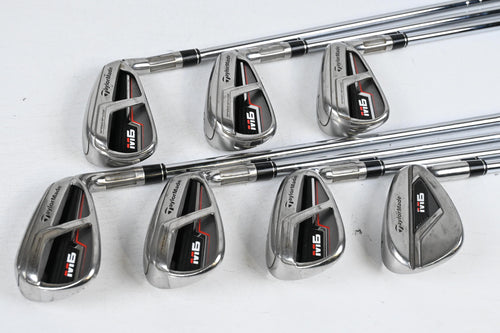 Taylormade M6 Irons / 5-PW+GW / Regular Flex KBS MAX 85 Shafts