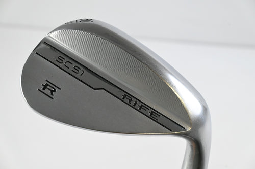 Rife SCS1 Gap Wedge / 50 Degree / Wedge Flex Rife Steel Shaft