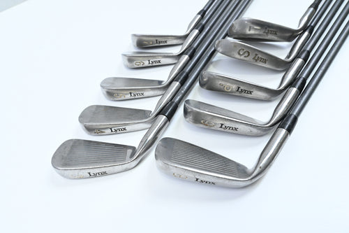 Lynx Parallax Irons / 3-PW+SW+LW / Stiff Flex Lynx PT Shafts