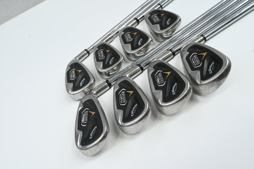 Callaway Big Bertha Fusion Irons / 3-PW / Uniflex NS Pro 990 Shafts