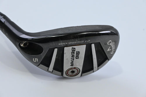 Left Hand Callaway Big Bertha 2023 #5 Hybrid / 25 Degree / Stiff Flex Denali 60