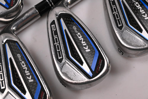 Cobra King F8 Irons / 5-9I / Lite Flex Cobra Super Lite 55 Shafts