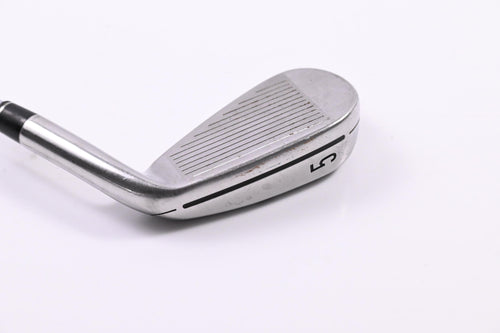 Left Hand Taylormade M4 #5 Iron / 21.5 Degree / Regular Flex KBS MAX 85 Shaft