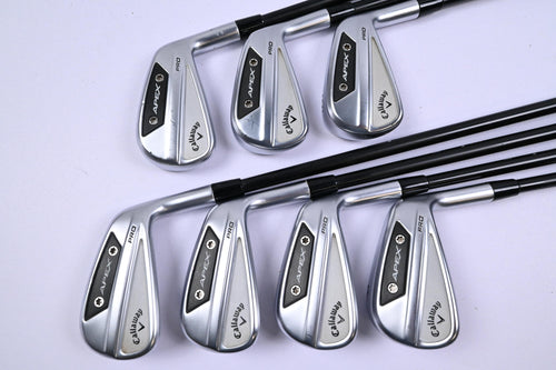 Callaway Apex Pro 24 Irons / 4-PW / Stiff Flex AXIOM Velocore 105 Shafts