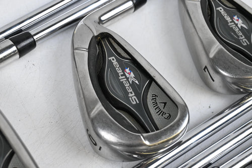 Callaway Steelhead XR Irons / 4-PW+SW / Regular Flex XP 95 R300 Shafts