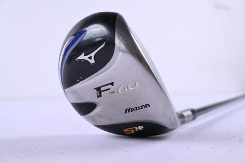 Mizuno F-60 #5 Wood / 18 Degree / Senior Flex Wishon S2S 45 Shaft