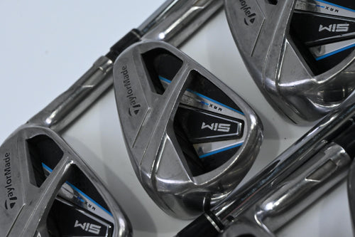 TaylorMade SIM Max Irons / 6-PW+SW / Regular Flex Dynamic Gold R300 Shafts