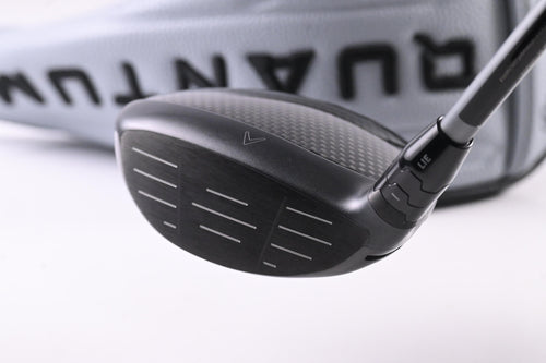 Callaway Quantum Max #3 Wood / 15 Degree / Stiff Flex Denali Frost Silver 60