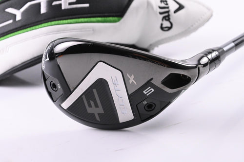 Callaway Elyte X #5 Hybrid / 25 Degree / Regular Flex Denali Charcoal 60 Shaft