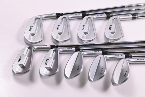 Avoda Origin Irons / 5-PW+GW+SW+LW / Stiff Flex KBS Tour 120 Shafts