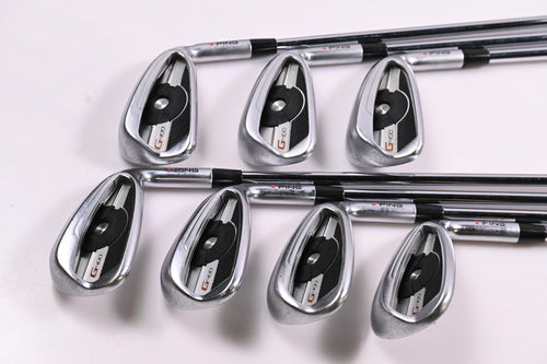 Ping G400 Irons / 5-PW+SW / Red Dot / Regular Flex Ping AWT 2.0 Shafts