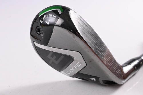 Callaway Elyte #4 Hybrid / 22 Degree / Stiff Flex Denali Charcoal 70 Shaft