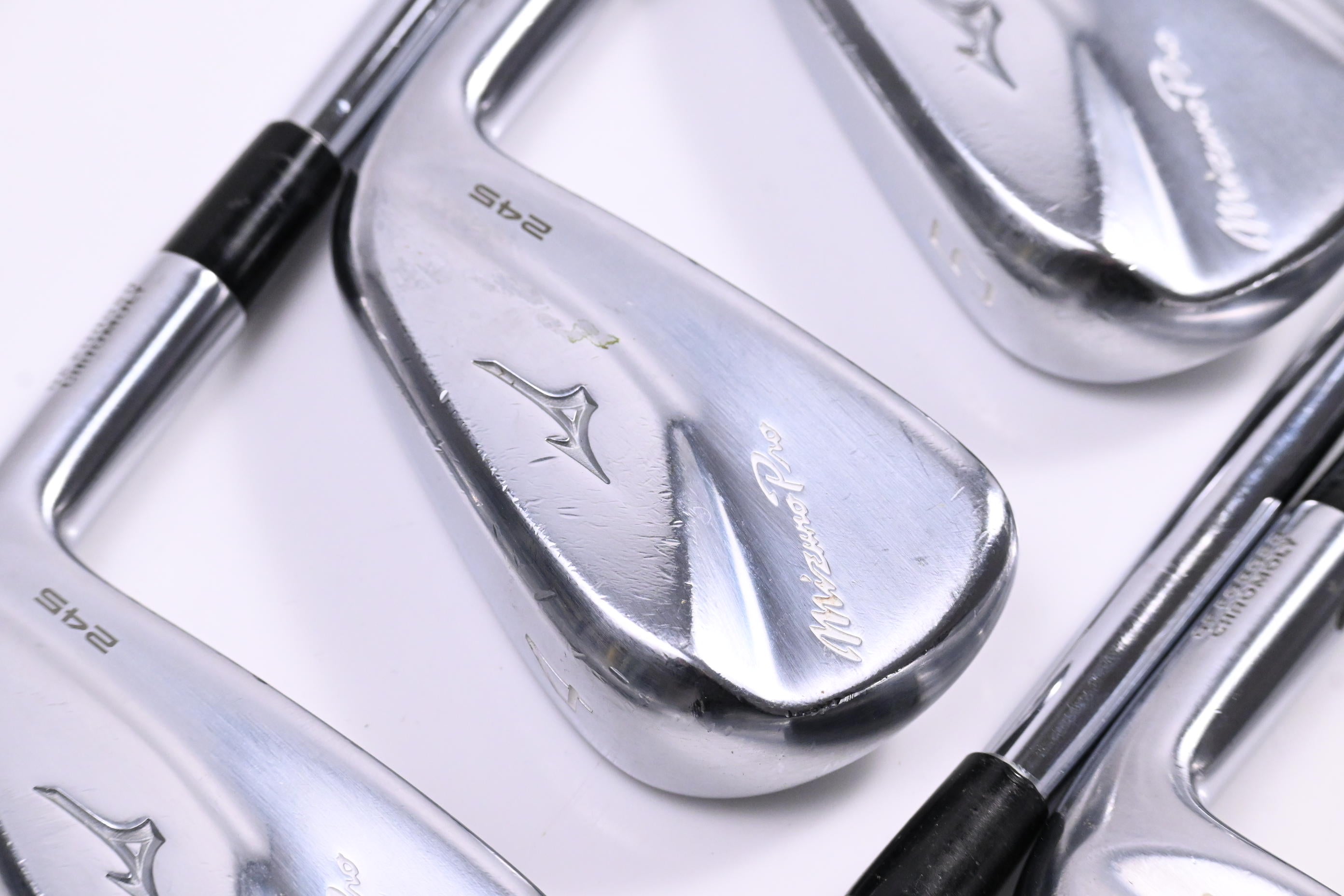 Mizuno Pro 245 Irons / 3-PW / Stiff Flex Dynamic Gold S300 Shafts