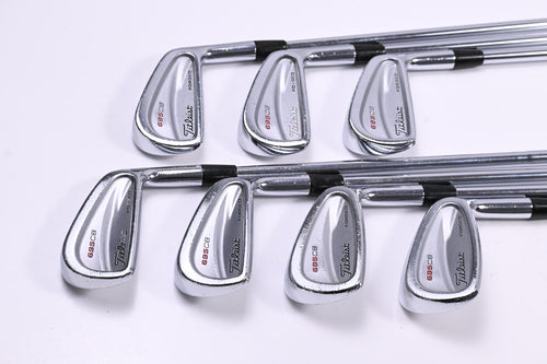 Titleist 695CB Irons / 3-9i / Stiff Flex True Temper Dynamic Gold S300 Shafts