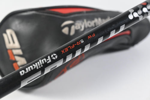 Taylormade M6 #3 Wood / 15 Degree / Regular Flex Fujikura Atmos Orange 5