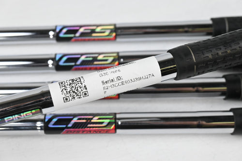 Ping G30 Irons / 6-PW / Black Dot / Regular Flex Ping CFS Shafts