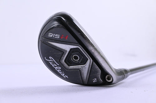 Titleist 915H #2 Hybrid / 18 Degree / Stiff Flex Aldila RIP Phenom 80 Shaft