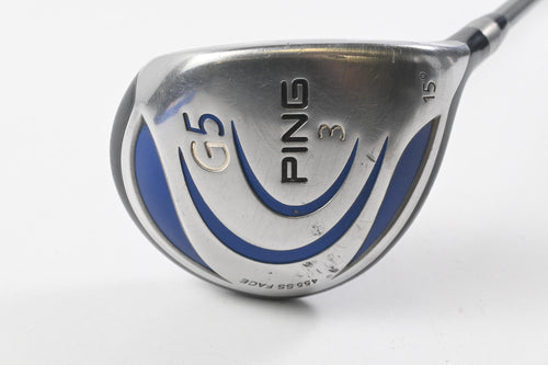 Ping G5 #3 Wood / 15 Degree / Regular Flex Ping TFC 100 F Shaft