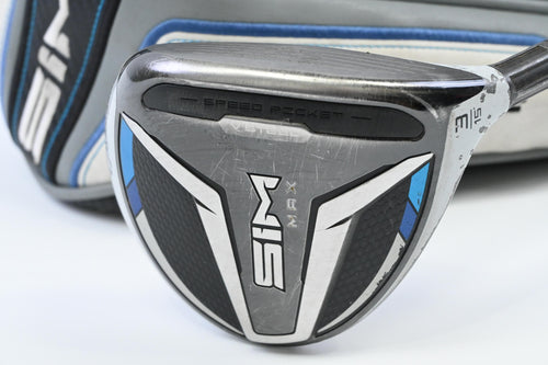 Taylormade SIM Max #3 Wood / 15 Degree / Regular Flex Fujikura Ventus Blue 5