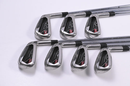 Callaway RAZR X Tour Irons / 4-PW / Stiff Flex Dynamic Gold S300 Shafts