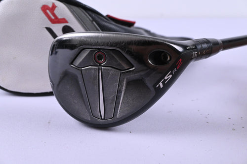 Titleist TSR2 #4 Hybrid / 21 Degree / Stiff Flex HZRDUS Gen4 Black 80 Shaft
