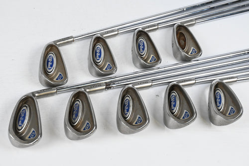 Ping G5 Irons / 3-PW+SW / Green Dot / Regular Flex Ping Shafts