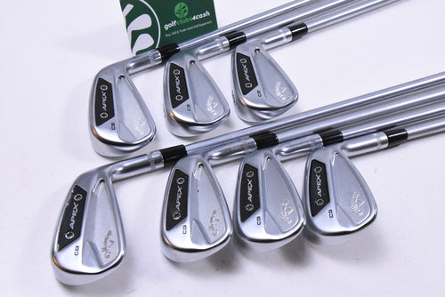 Callaway Apex CB 24 Irons / 4-10i / Stiff Flex Project X LS 120 Shafts