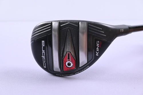 Cobra King F9 #3 Hybrid / 19 Degree / Stiff Flex Fujikura Atmos Black 7 Shaft