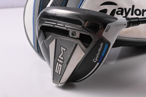 Taylormade SIM Driver / 9 Degree / Stiff Flex HZRDUS Smoke Yellow 63 Shaft