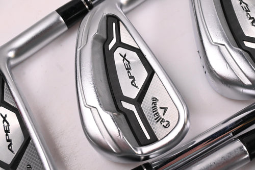 Callaway Apex CF16 Irons / 4-PW / Stiff Flex XP 105 ST15 S300 Shafts