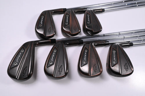 Callaway Apex Ai200 Brushed Copper Irons / 4-PW / Stiff Flex Dynamic Gold Mid