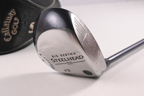 Callaway Steelhead III #3 Wood / 15 Degree / Senior Flex Callaway System 3