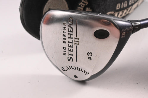 Callaway Steelhead III #3 Wood / 15 Degree / Senior Flex Callaway System 3