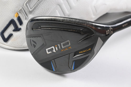 Taylormade Qi10 Max #5 Hybrid / 27 Degree / Senior Flex Fujikura Speeder NX TCS