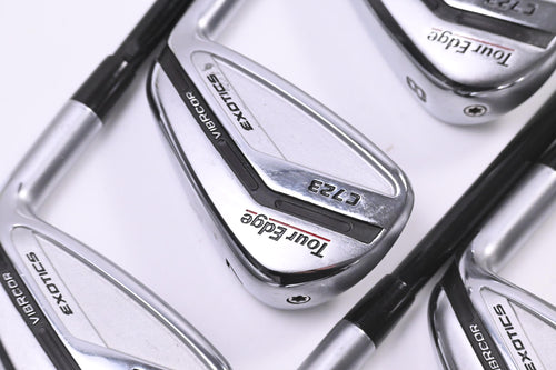 Tour Edge C723 Irons / 6-PW+GW / Regular Flex Tensei AV Blue 65 Shafts
