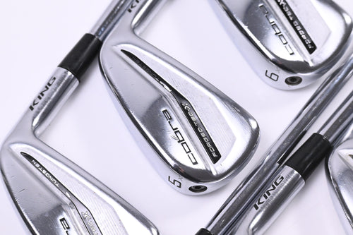 Cobra Forged Tec X 2022 Irons / 4-PW / Stiff Flex KBS Tour Lite Shafts