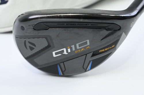 Taylormade Qi10 Max #5 Hybrid / 27 Degree / Senior Flex Fujikura Speeder NX TCS