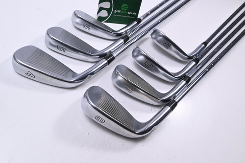 Ping i210 Irons / 4-PW / Green Dot / Stiff Flex Ping CFS Distance Shafts